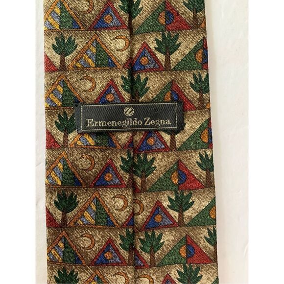 Ermenegildo Zenga Egyptian Style tie - Picture 1 of 3